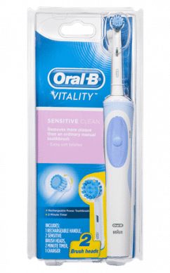 Oral B Vitality Sensitive Clean Electric Toothbrushes